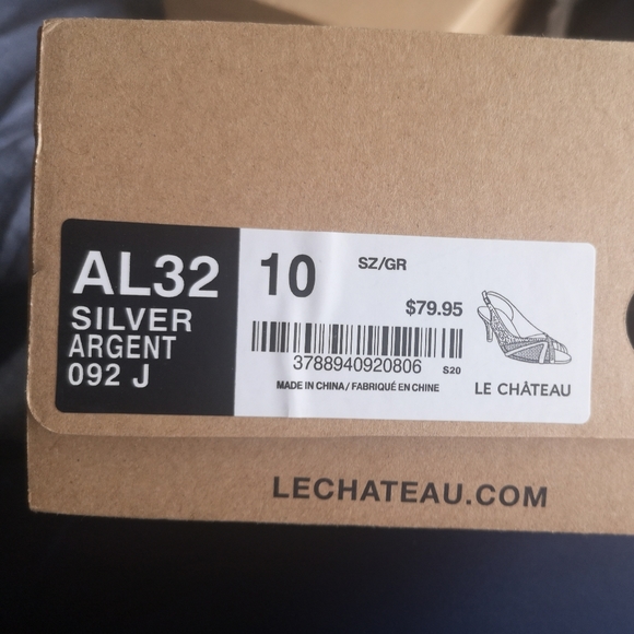 Rhinestone Peep Toes Sz10 - Picture 4 of 7